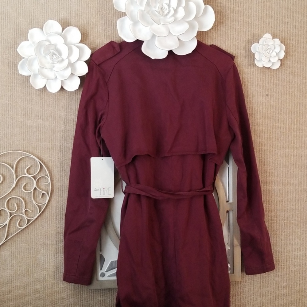 Love, Fire Wine LightCoat XS - Picture 7 of 8